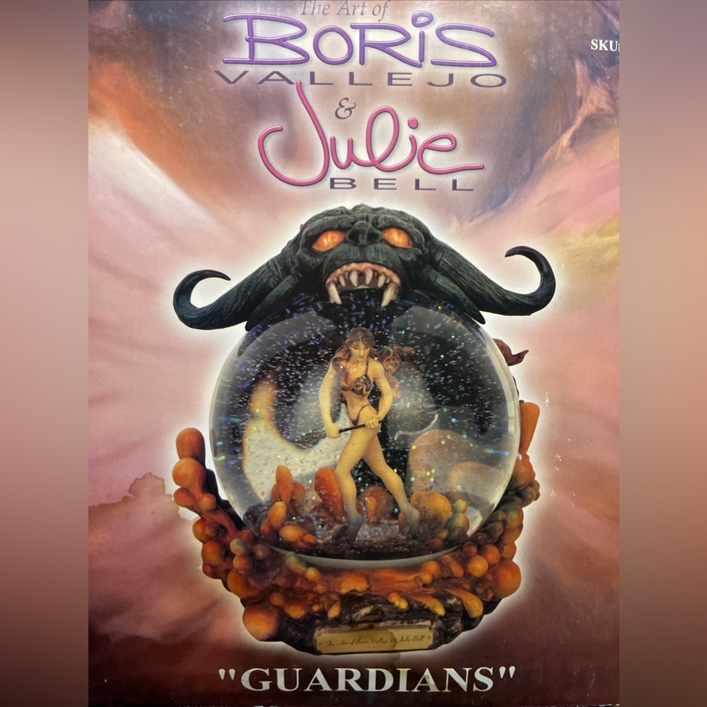 Boris Vallejo & Julie Bell GUARDIANS GLOBE Limited Edition 2000 Spencer Gifts
